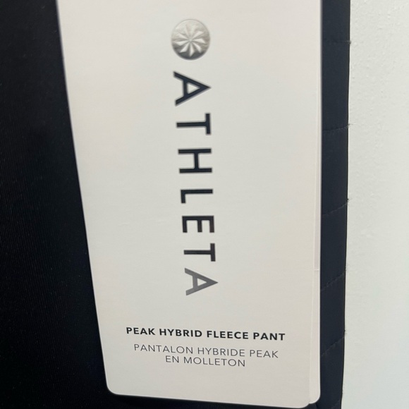 ATHLETA PEAK HYBRID FLEECE PANTS XXS BNWT - Picture 11 of 11